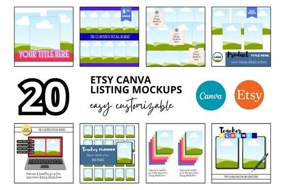 Download 20 Teachers Pay Teachers Etsy Mockup - Mockup Collection