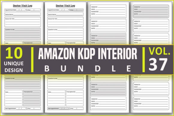Download Low Content KDP Interior Bundle - Low content Collection