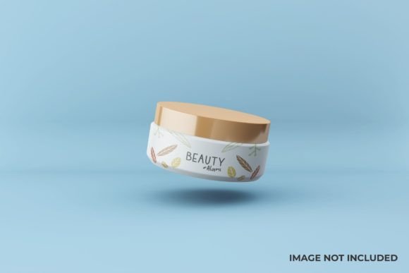 Download PSD Cosmetic Face Cream Jar Mockup - Mockup Collection
