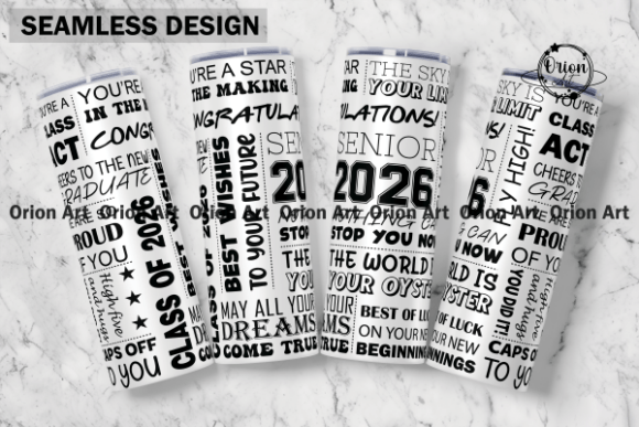 Download Graduation Senior 2026 Tumbler Wrap PNG - Graduation senior Collection