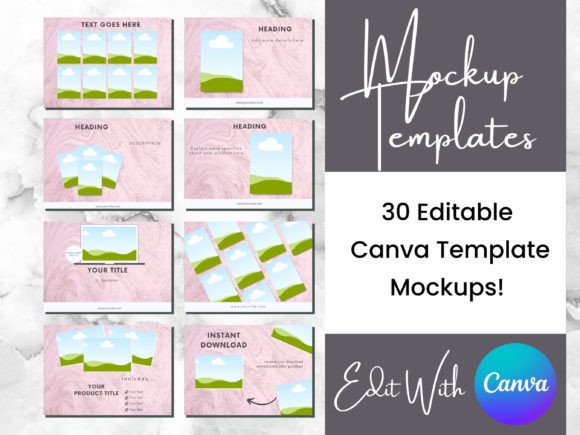Download 30 Digital Products Mockup Templates - Mockup Collection