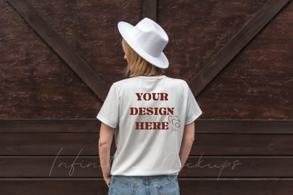 Download Back of Tshirt Mockup White Shirt Mockup - Mockup Collection
