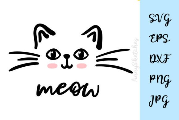 Download Cat Face SVG – Cute Kitty Clipart Cricut - Cute Collection