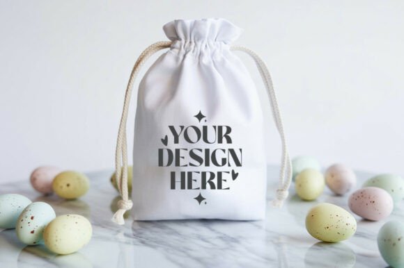 Download Easter Egg Hunt Bag Mockup - Mockup Collection