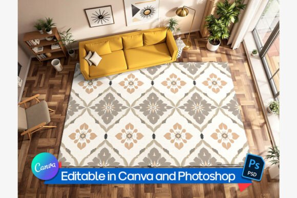 Download Rug Pattern Mockup - Pattern mockup Collection