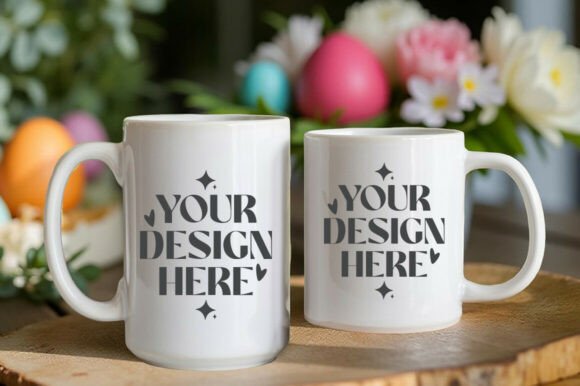 Download 15oz Mug Mockup | Easter MockUp - Mockup Collection