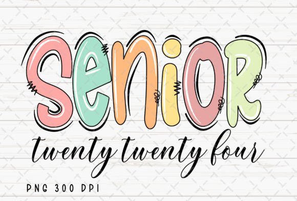 Download Graduation Senior Class of 2024 PNG - Graduation senior Collection