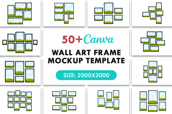 Download 50+ Canva Wall Art Frame Mockup Template - Mockup Collection