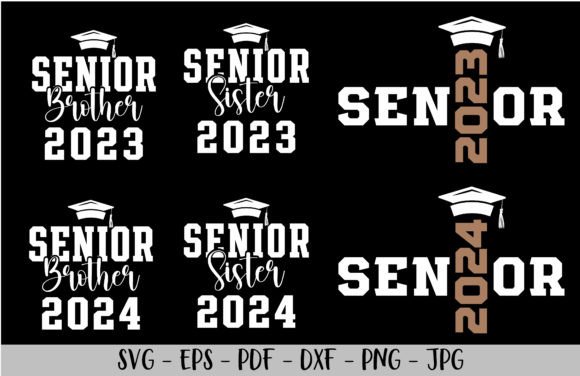 Download Graduation Senior Brother SVG Bundle - Graduation senior Collection