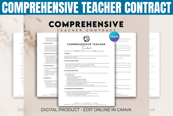 Download Comprehensive Teacher Contract Template - Comprehensive Collection