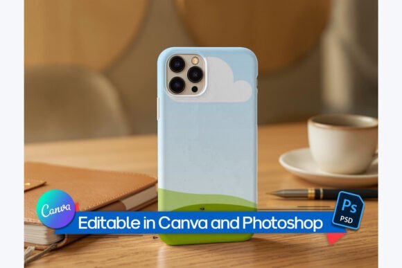 Download Phone Case Mockup for Canva &amp; Photoshop - Mockup Collection
