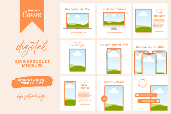Download Digital Device Etsy Mockup - Mockup Collection
