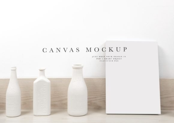 Download Canvas Mockup #572 - Mockup Collection
