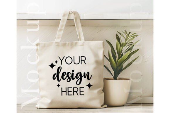 Download Sublimation Bag Mockup, Canvas Bag Mock - Mockup Collection