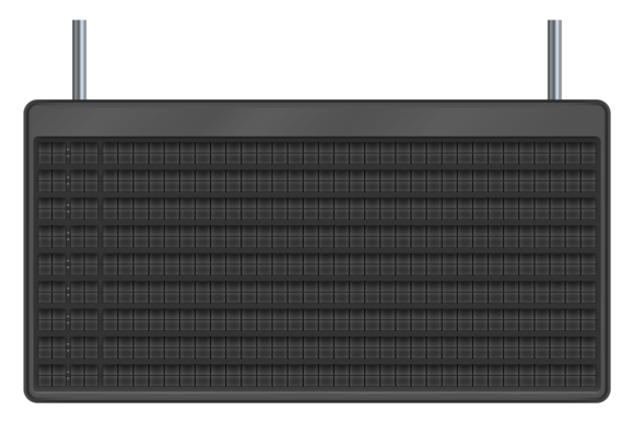 Download Scoreboard Mockup. Digital Black Panel F - Mockup Collection