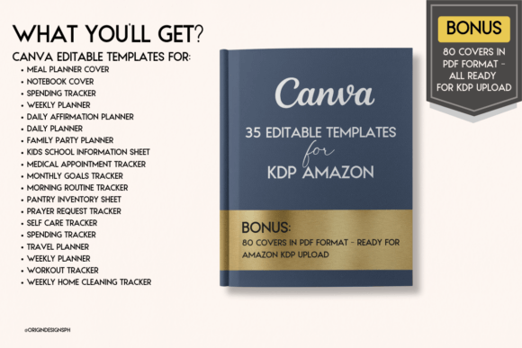 Download Canva Template KDP Amazon - Canva template kdp amazon Collection
