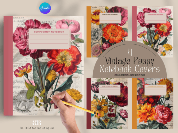 Download Vintage Low Content KDP Cover Templates - Low content Collection